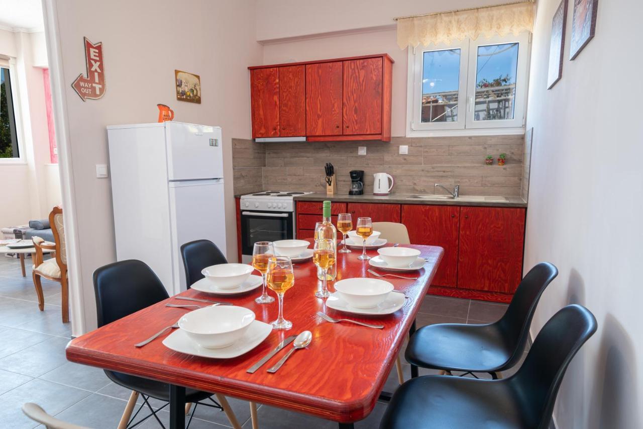 里科索翁Casa Di Colona - Κόκκινο公寓 外观 照片